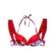 thumbnail image 3 of Bikini Sostén Con Vuelos Estampado Rojo L, 3 of 3