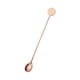 thumbnail image 2 of Cuchara Mezcladora, Plato Redondo, Cuchara Para Servir Resistente Al Calor Para Fiesta, Cocina, Oro Rosa, 2 of 3