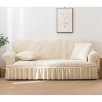 Angeles Del Hogar - Funda Cubre Sofa Sillon Cuadrille Turco 4 Cuerpos