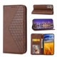 thumbnail image 1 of Funda Flip FOXDOCK para Samsung Galaxy S22 , Estilo Billetera con Diseño Rombo, Correa de Mano y Soporte, Uso Diario, 1 of 6