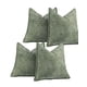 thumbnail image 1 of SET DE 4 FUNDAS DE COJIN CHENILLE 45x45 VERDE OLIVO, 1 of 3