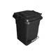 thumbnail image 1 of Basurero plastico con tapa y pedal 50 litros - Negro, 1 of 1