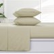 thumbnail image 1 of Juego de sábanas Tribeca Living de franela de algodón turco ultrasuave, 1 of 5