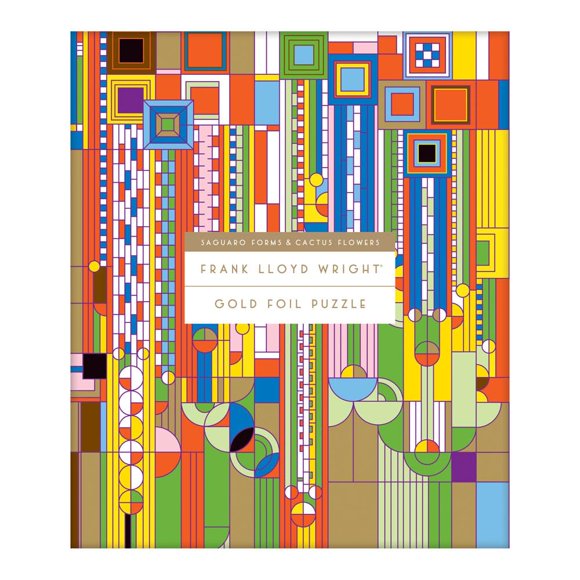 Puzzle Galison Frank Lloyd Wright Saguaro con forma de 1000 piezas
