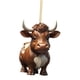 thumbnail image 2 of Decoraciones Para árboles De Navidad De Vaca Accesorios De Fotos Para El Hogar Sala De Estar Colgantes Para Autos De Vaca Estilo D, 2 of 5
