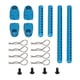 thumbnail image 5 of Columna De Carcasa De Coche RC 1/10 Que Reemplaza Directamente Una Aleación De Aluminio Resistente Para TT02 Azul, 5 of 5
