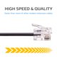 thumbnail image 2 of Cable RJ11 Keple ADSL de extensión de 10 m, color negro, 2 of 5