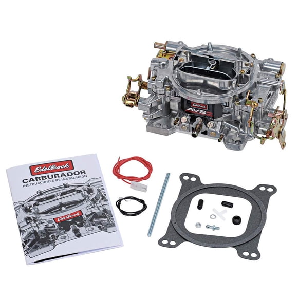 CARBURADOR Edelbrock 1912 800 cfm 4 cuerpos Satín