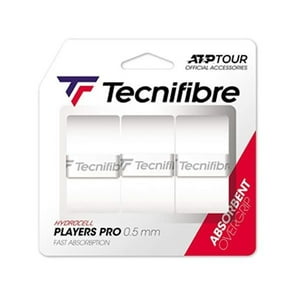 Overgrip Tecnifibre Pro Players Blanco X3 Tenis/Padel