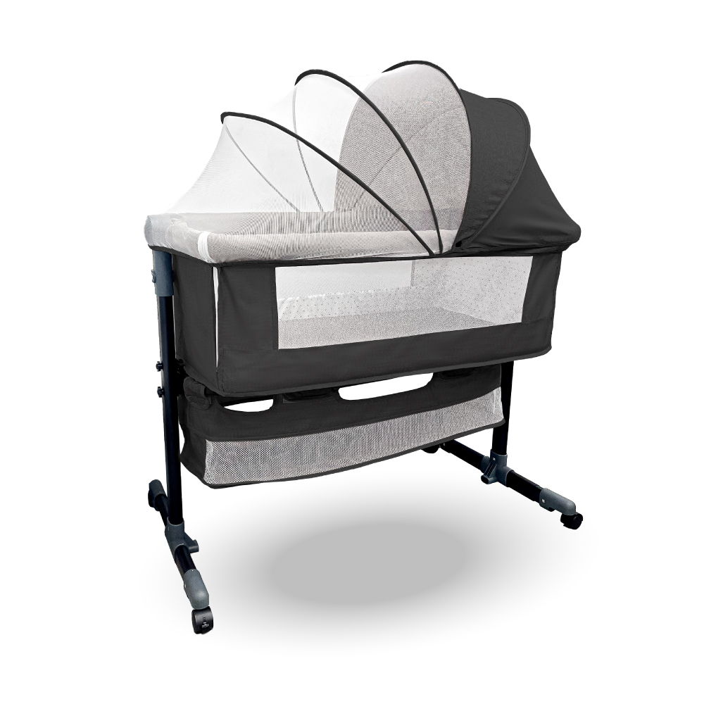 Kidstar - Cuna Colecho Color Gris Oscuro