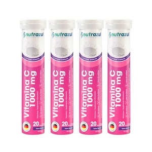 Nutrazul - Vitaminac 1000 Mg -Pack 4 Unidades.