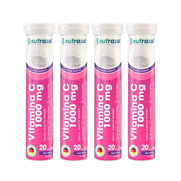 Vitaminac 1000 Mg -pack 4 Unidades.