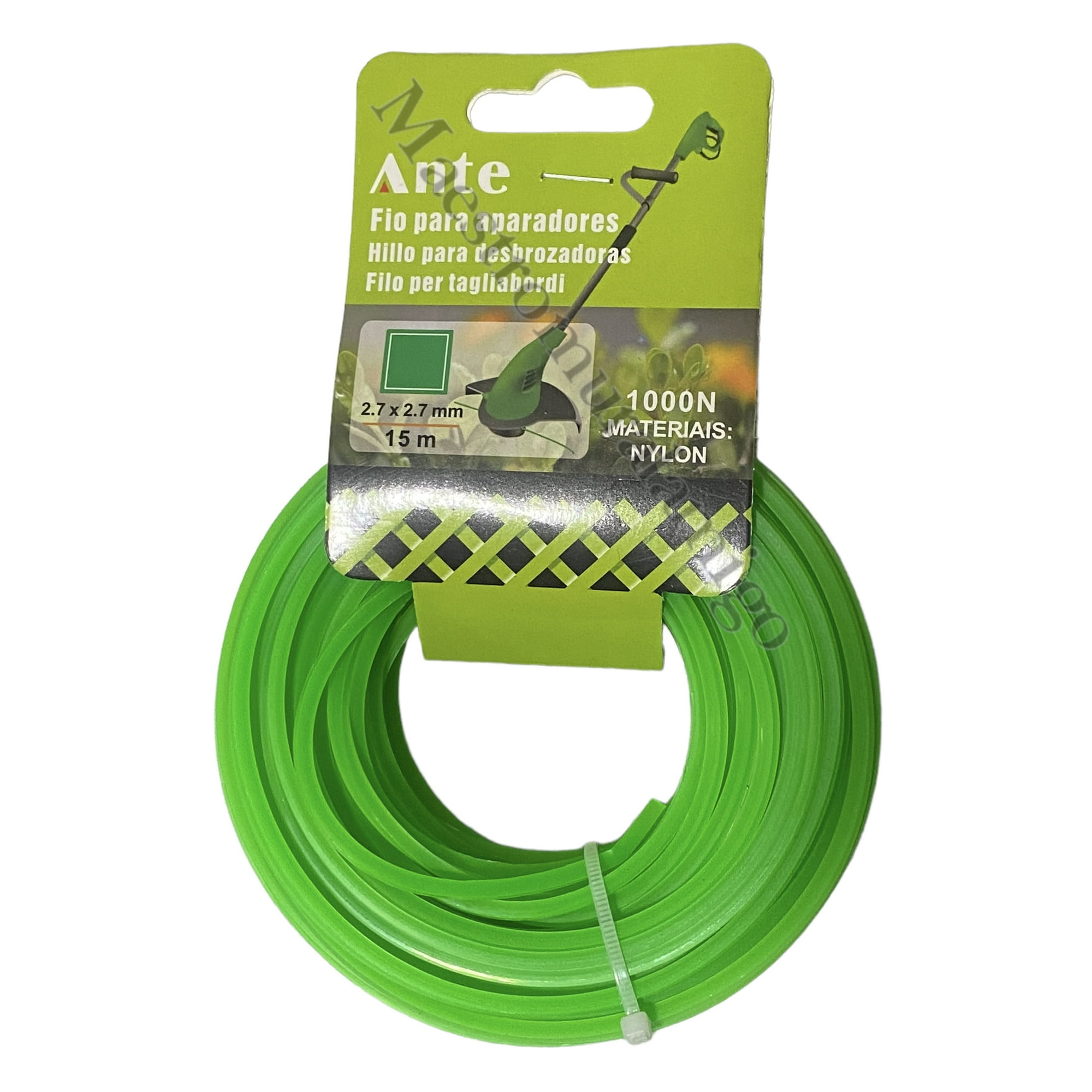Ante - Nylon Orilladora Desbrozadora Corta Pasto Maleza 2,7mm X 15m