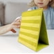 thumbnail image 4 of Tabla de bolsillo de enseñanza vertical, tabla de visualización de tarjetas de mesa plegable, juguetes educativos para enseñanza, jardín de infantes, maestros, niños, visualización de horarios, amaril, 4 of 7