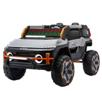 Mundo Online - Jeep Eléctrico Niños 2 Asientos Luces Led Y Sonido