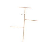 Ioensy - Percha De Madera Para Pollitos Con Estaca Para Varias Aves De Corral, Loros Y Pinzones.