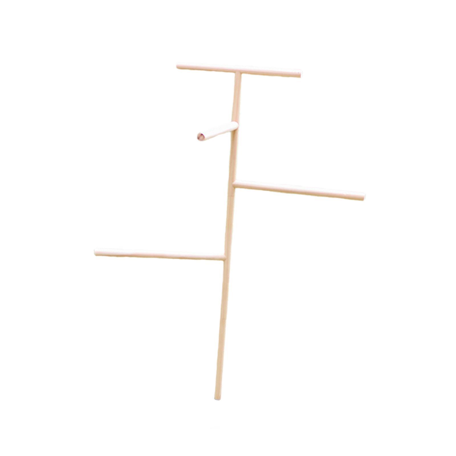 Ioensy - Percha De Madera Para Pollitos Con Estaca Para Varias Aves De Corral, Loros Y Pinzones.