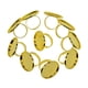 thumbnail image 4 of 10x Base De Anillo Ajustable Blanks Hallazgos De Anillo Para Cabujón Dorado De 25 Mm, 4 of 5