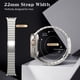 thumbnail image 4 of Correa TiMOVO de Aleación de Titanio para Apple Watch 49mm Plata, 4 of 8
