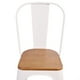 thumbnail image 3 of Pack 4 Sillas Tolix Asiento De Madera Blanco, 3 of 6