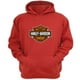 thumbnail image 1 of Polerón Canguro Harley Davidson Rojo Talla Xl Unisex, 1 of 3