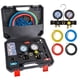 thumbnail image 1 of Conjunto de Manómetro Manifold de 4 vías Nilight para R134a, R410A, R22 y R404A, 1 of 9