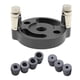 thumbnail image 3 of Kit de Plantilla de Espiga Autocentrante Vertical de 2/3/4/5/6/8/10 Mm, Perforadora Vertical para Madera con Bujes de Perforación para Carpintería de Opción 1 Negro, 3 of 5