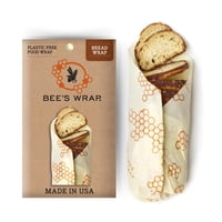 Cera De Abejas Reutilizable Food Wraps Bee'S Wrap Fabricada En Ee. Uu., Orgánica