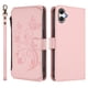 thumbnail image 2 of Funda Cartera Mariposa para [Samsung Galaxy A06/A07 4G/5G] con Soporte y Cremallera Rosa, 2 of 6