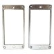 thumbnail image 1 of Pastilla De Puente De Cuello De Guitarra Eléctrica Doble Humbucker 2 Uds Para Accesorio Argent, 1 of 5
