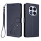 thumbnail image 1 of Xiaomi Redmi Note 14 Pro 4G Funda Billetera de Gato, Azul, 1 of 6
