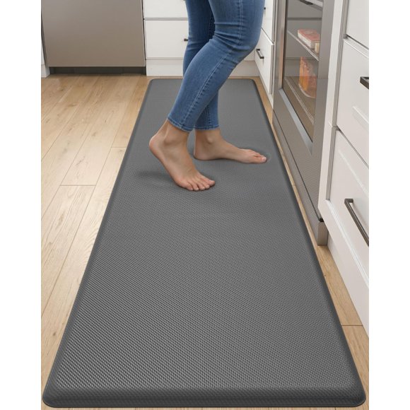 Tapete de piso DEXI 70x20 cm acolchado antifatiga gris