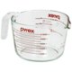 thumbnail image 1 of Vaso medidor Pyrex Prepware de 1 cuarto de galón con marcas rojas transparentes, 1 of 2
