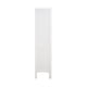 thumbnail image 2 of Tall Narrow Tower Freestanding Cabinet with 2 Shutter Doors 5 Tier Shelves for Bathroom, Kitchen ,Living Room ,Storage Cabinet,White, 2 of 3
