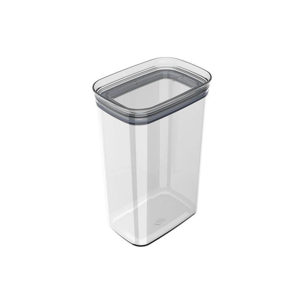 Ou - Contenedor Block Rectangular Transparente 2,3 Lt