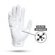 thumbnail image 2 of Guantes de fútbol americano NXT NXTRND G1 Pro blanco talla pequeña, 2 of 7
