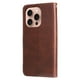thumbnail image 3 of Funda con Cremallera para iPhone 16 Pro, Carcasa Cartera de Cuero PU con Soporte y Tarjetero, 3 of 6