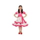 thumbnail image 2 of Vestido Huasa Chinita Floreado Fucsia/Blanco fucsia 5-6 Años, 2 of 2