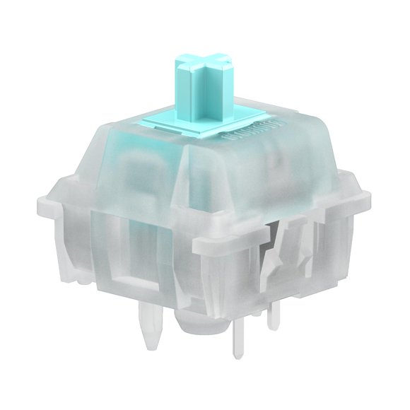 Interruptores GLORIOUS Lynx Silent Lubed - Pack de 36