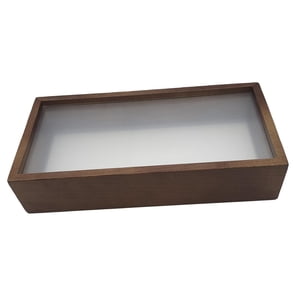 Bothyi - Caja De Sombra De Madera Con Marco De Flores Secas, Vitrina Para Entradas, Premios, Ilustraciones