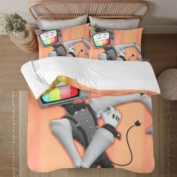 Mr. Puzzles Soft 3D Printed Duvet Cover Bedding Set with Comforter Cover 3 Piece Set