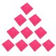 thumbnail image 4 of 10pc eva espuma rompecabezas ejercicio estera entrelazadas azulejos bebé arrastre estera rosa rojo, 4 of 5