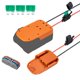 thumbnail image 1 of Adaptador Power Wheel, batería Ridgid de iones de litio de 18 V con fusible y cable, 1 of 6