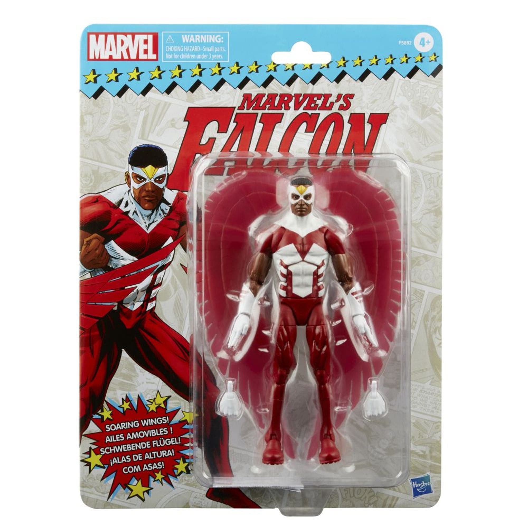 Figura de Acción Marvel Legends Series Retro Falcon 15 Cm