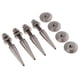 thumbnail image 5 of 4 juegos de altavoces de cobre puro Spikes Pies Base Conos Protectores de piso gris, 5 of 5