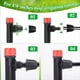 thumbnail image 4 of Emisores de riego por goteo FULAIERGD, 60 piezas, ajustables, para tubo de 1/4", 4 of 7