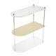 thumbnail image 5 of Organizador De Tocador En Capas, Soporte Para Bandeja, Estante Para Especias Para Dormitorio, Cocina, Tocador, 3 Capas, Blanco, 5 of 5
