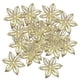 thumbnail image 1 of 100 Uds. De Abalorios De Flores De Filigrana De Metal, Fabricación De Joyas, Accesorios Para El Cabello DIY, Aureate, 1 of 5