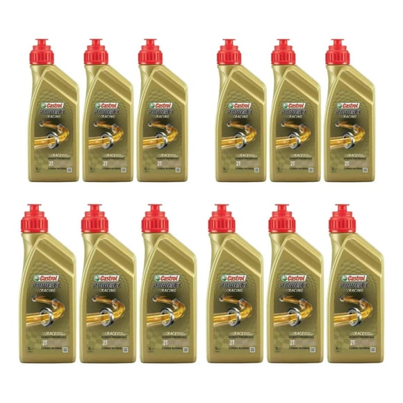 Aceite Castrol Power 1 Full Sintetico 2t Racing Original 12l