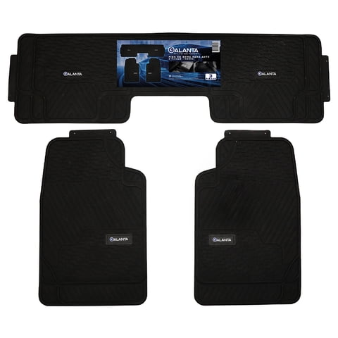 Piso De Goma Auto Suv 3 Alfombra Galanta Universal Ajustable